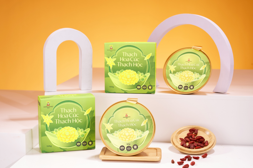 De laatste bedrijfszaken over OEM Chrysanthemum Jelly Case Study -- Vietnam Brand Nương Nương