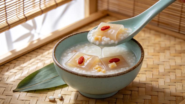 De laatste bedrijfszaken over Kan Fish Maw Porridge de dagelijkse collageeninname verhogen?