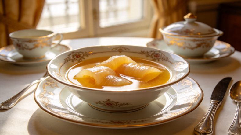 De laatste bedrijfszaken over OEM Fish Maw Collagen Soup voor Britse distributeurs: Inzetten op de groeiende Britse collageenmarkt