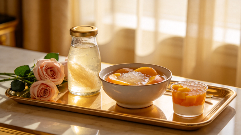 De laatste bedrijfszaken over Chinese dessert voor hotel minibars: een prima gastvrijheidsgelegenheid