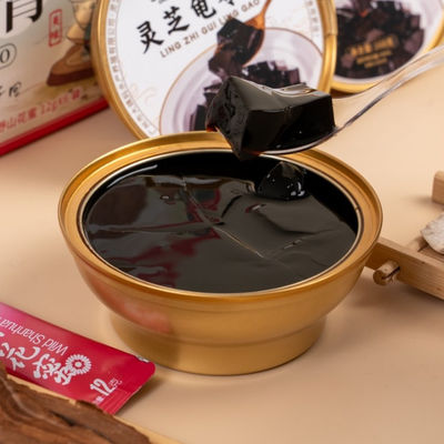 kopen Gezonde dranken en desserts Ganoderma lucidum Guiling Jelly Traditionele kruidengeneeskunde Slaap verbeteren Stress verlichten online vervaardiging