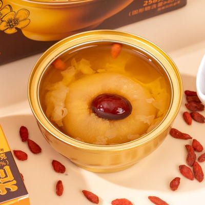kopen Instant Tremella Peer Soup met verouderde tangerineschaal Plantgebaseerd Collageen Dessert Lage suiker Geen conserveermiddelen Ondersteuning van de darmgezondheid online vervaardiging