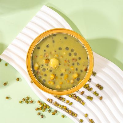 Goede prijs Pandan Mung Bean Sago Dessert ️ Verfrissende zoete soep op plantaardige basis voor detox Koeling van de darm Gezondheid en veganistisch dieet online