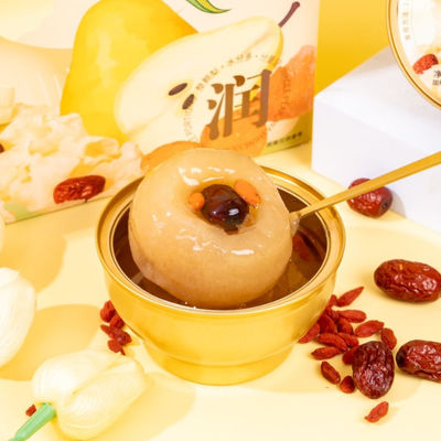 Goede prijs Premium vogelnest met sneeuw schimmel peer natuurlijk superfood geen additieven gezonde huid Immuniteitsverbetering online
