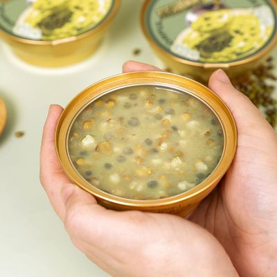 Goede prijs Pandan Mung Boontjes Lotus Zaad Gele Drink 168g Ondersteunt Vertering Verfrissend Lichaam Klaar Schoon Label Om Te Eten Zuurarme kruiden Snack online