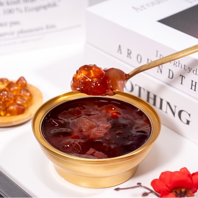 Goede prijs Rozenperzikgom Dessert voor Huidhydratatie, Anti-Aging en Collageen Ondersteuning, Kruiden Schoonheid en Vrouwenwelzijn online