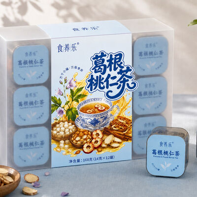 Goede prijs FDA HALAL Circulation Support Tea  Kudzu & Peach Kernel Instant Herbal Blend online